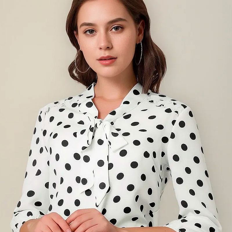 Blusa Mujer Lunares