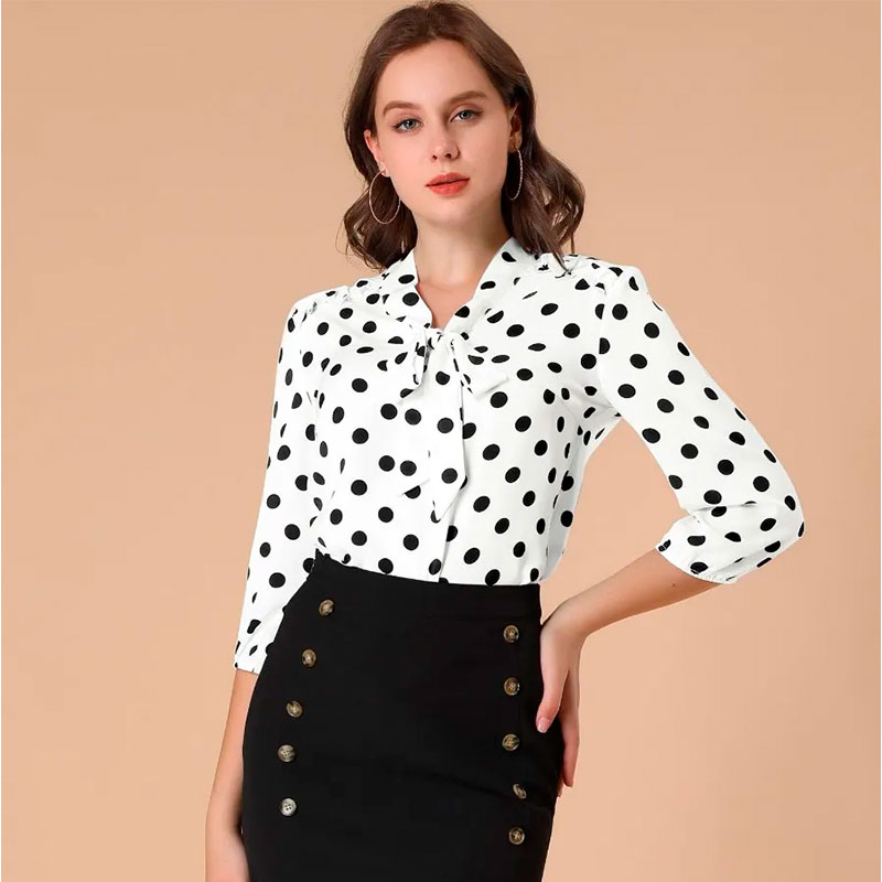 Blusa Mujer Lunares - Imagen 2